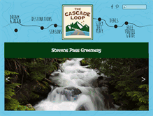 Tablet Screenshot of cascadeloop.com